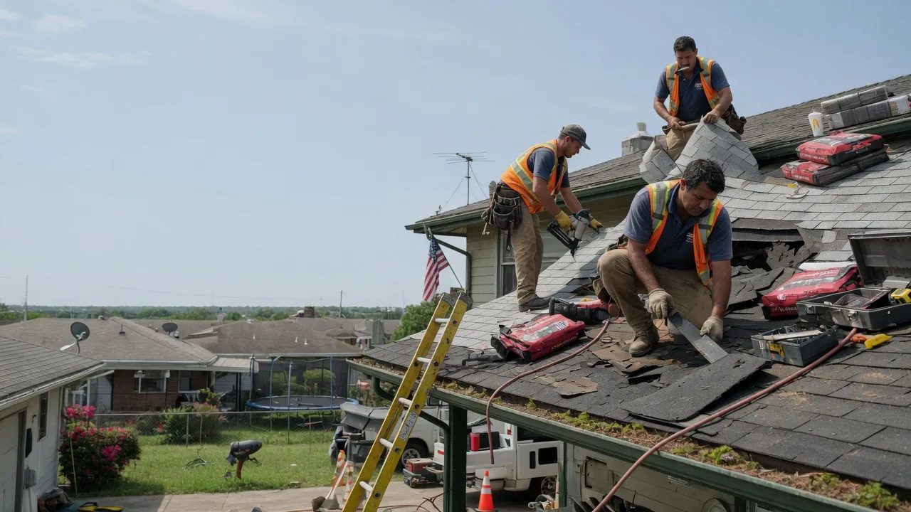 Roof Repair in Claremont, IL near me